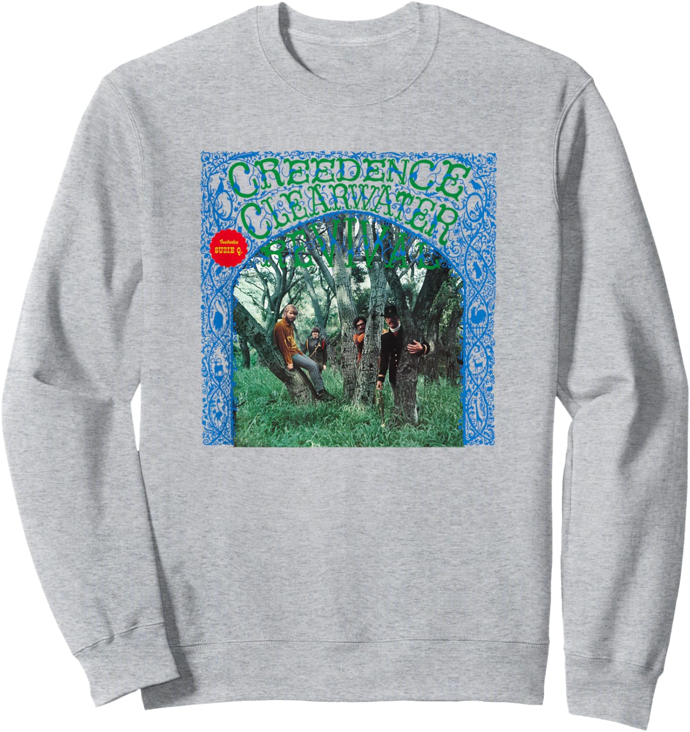 Creedence Clearwater Revival Tree Sweatshirt - Sweatshirt | Ash