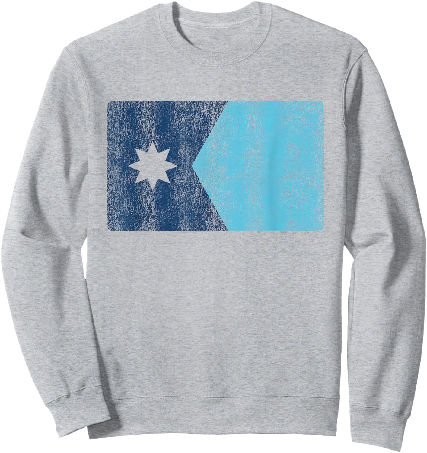 Retro Minnesota Flag MN Souvenir Men Women Kids Sweatshirt - Sweatshirt | Ash