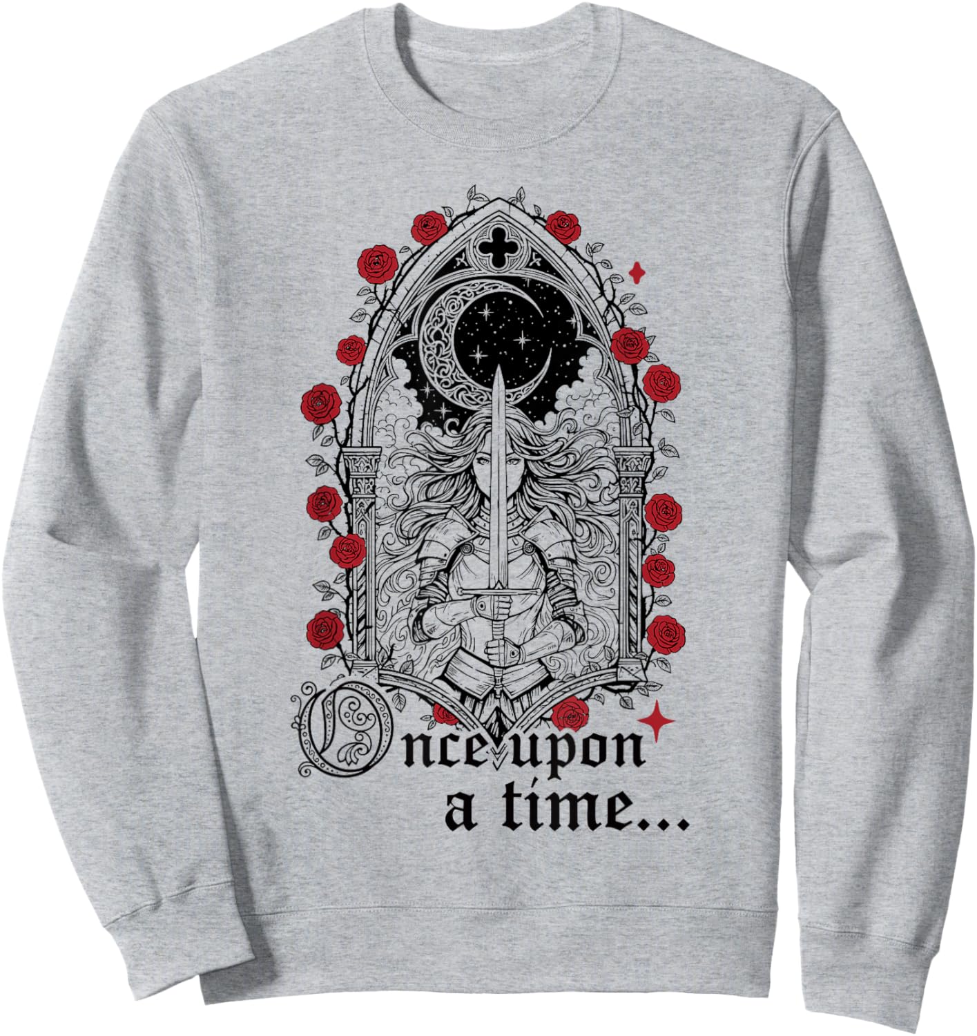 Knight Armor Renaissance Medieval Fair Once Upon A Time Sweatshirt - Sweatshirt | Ash