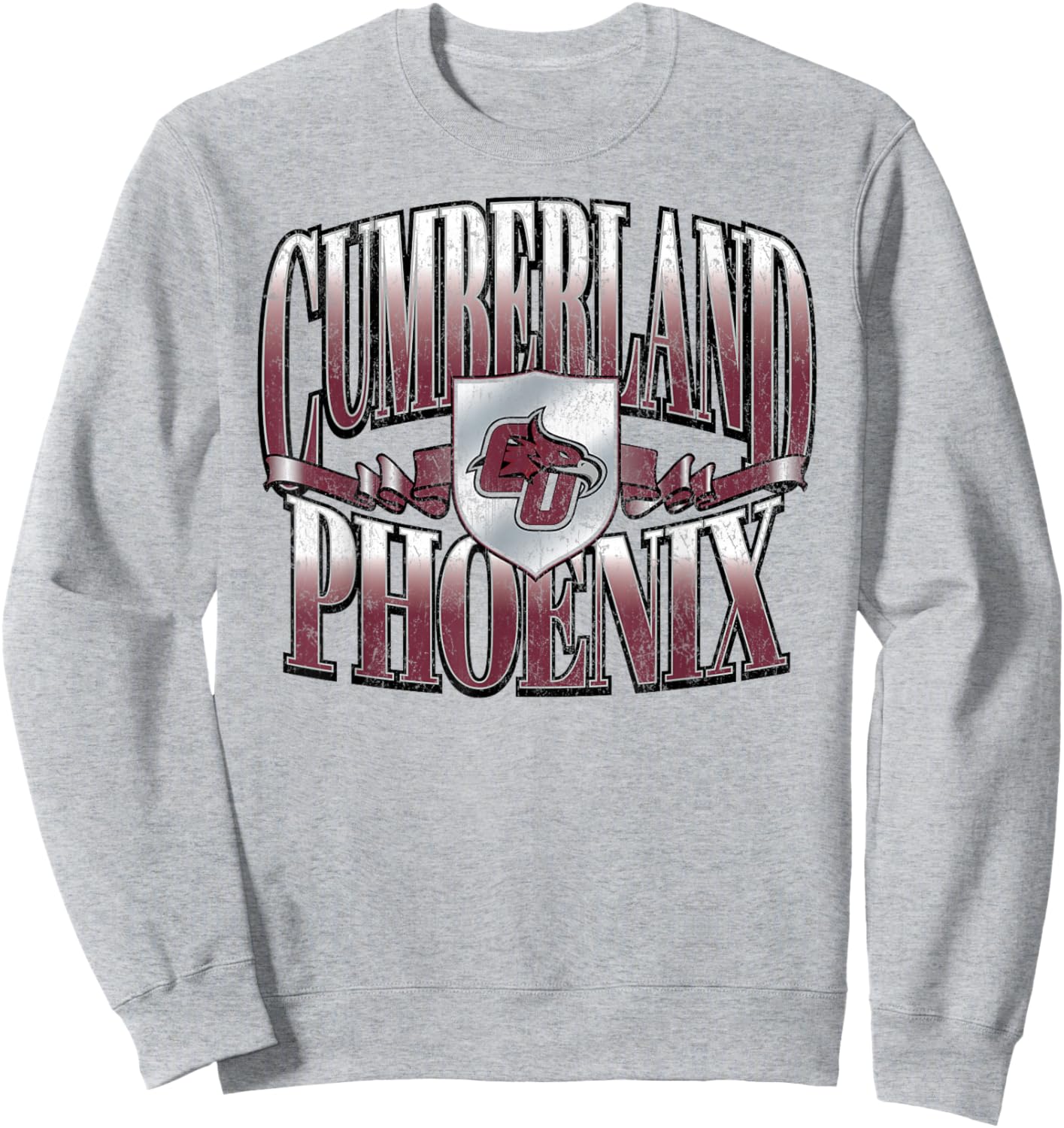 Cumberland Phoenix Retro Class White Officially Licensed Sweatshirt - Sweatshirt | Ash