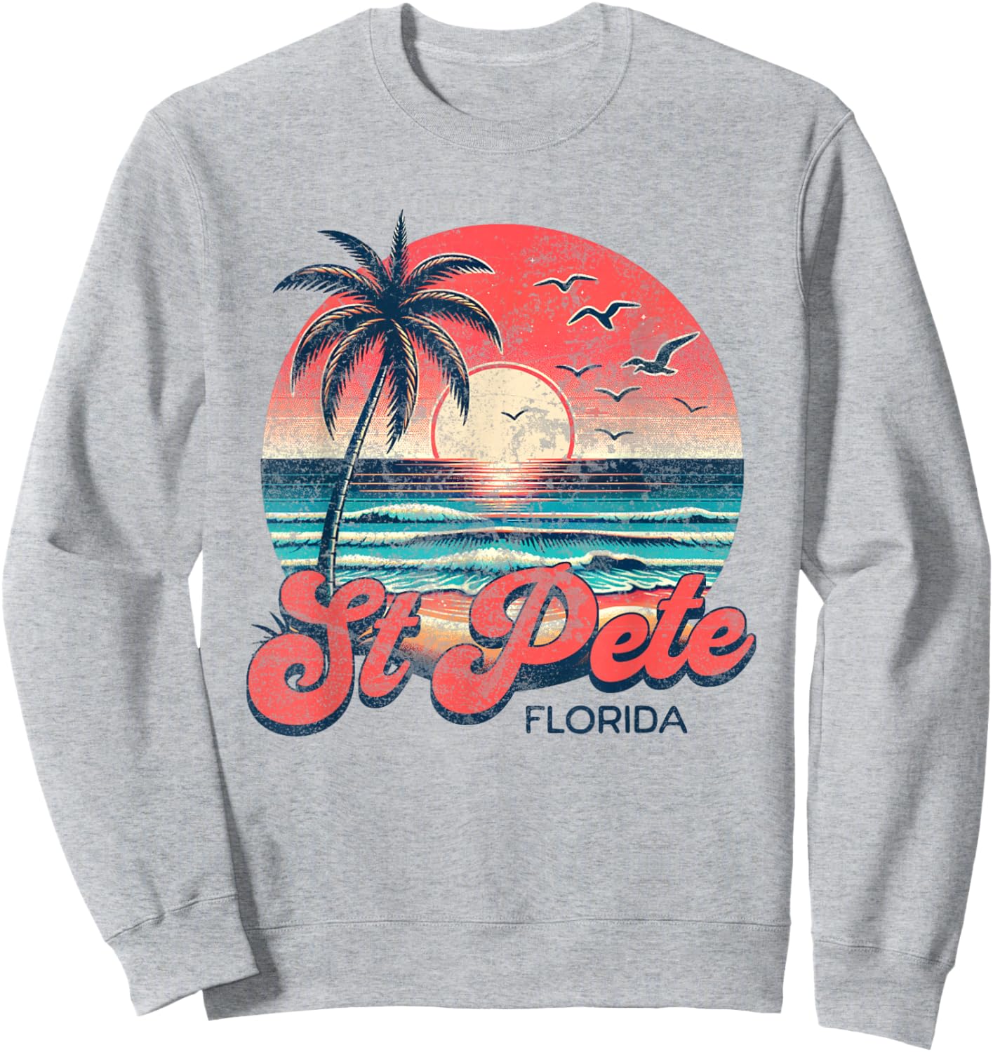St Pete Sweatshirt - Sweatshirt | Ash