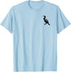Cormorant Dad Mom Lover - Monochromatic Cormorant T-Shirt - T-Shirt | Light Blue