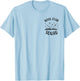 Books Club Squad Reading Book Lover Book Minimalist Team T-Shirt - T-Shirt | Light Blue