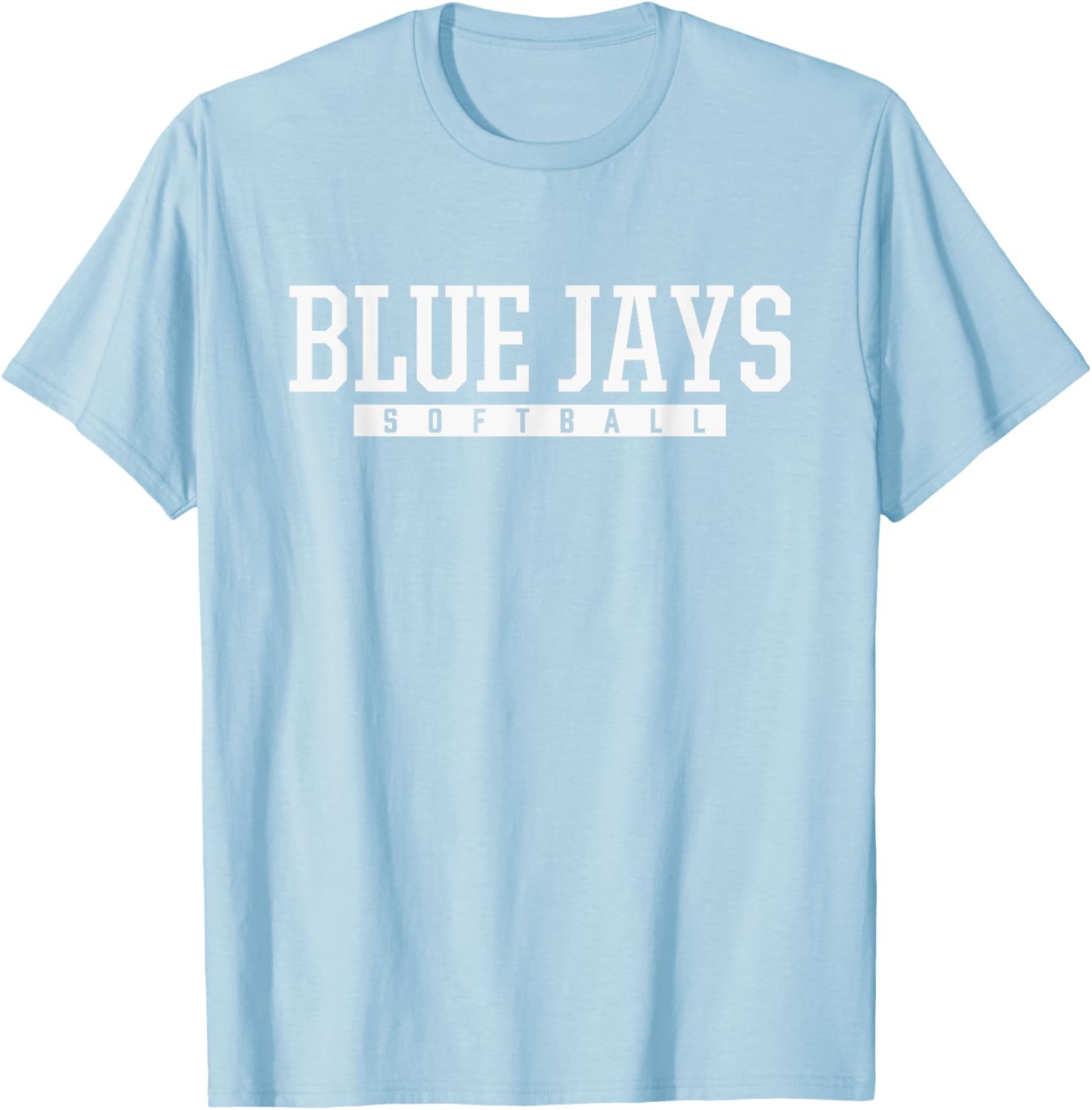 Cimarron Blue Jays Softball HS T-Shirt - T-Shirt | Light Blue