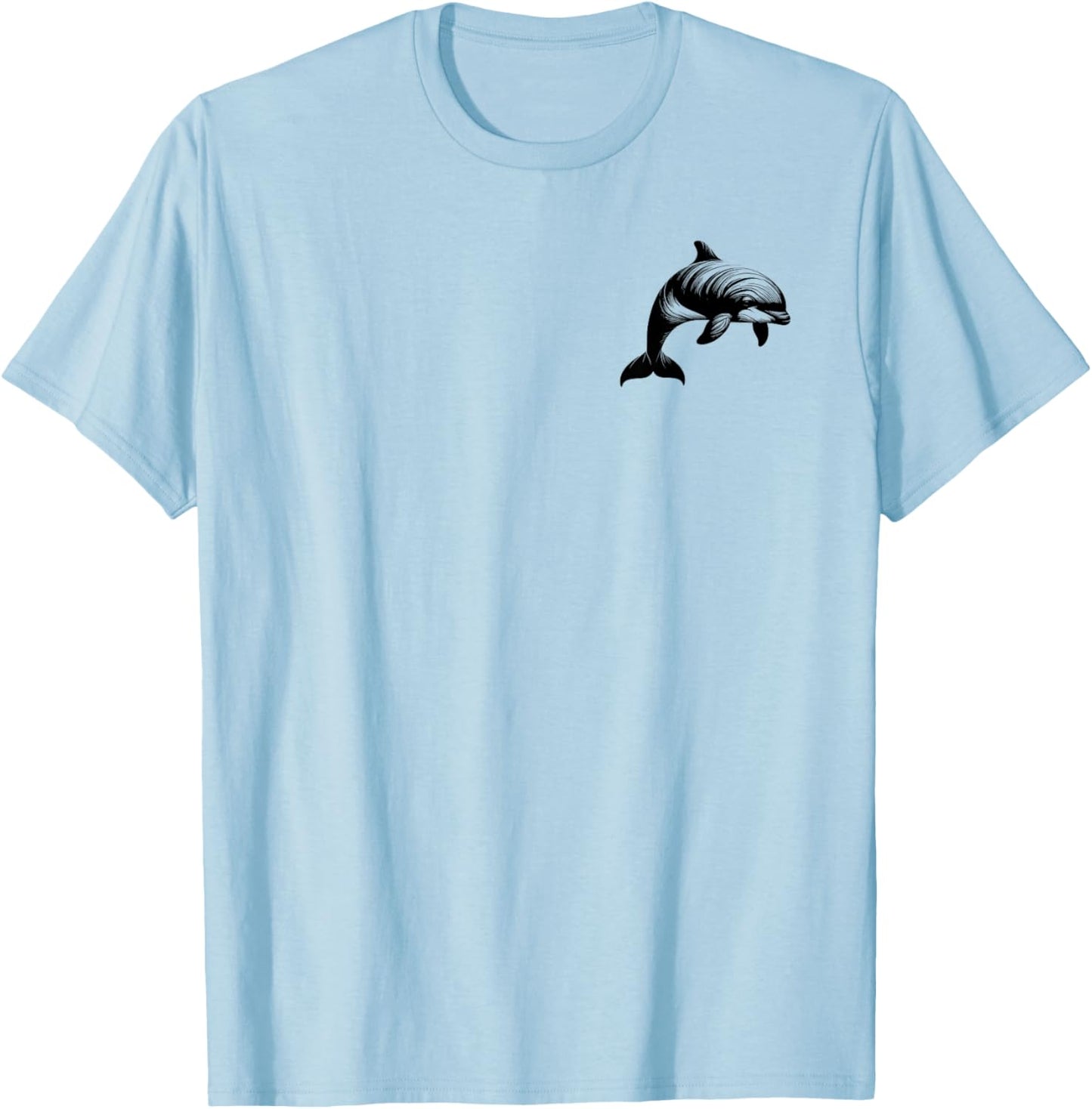 Porpoise Dad Mom Lover - Monochromatic Porpoise T-Shirt - T-Shirt | Light Blue