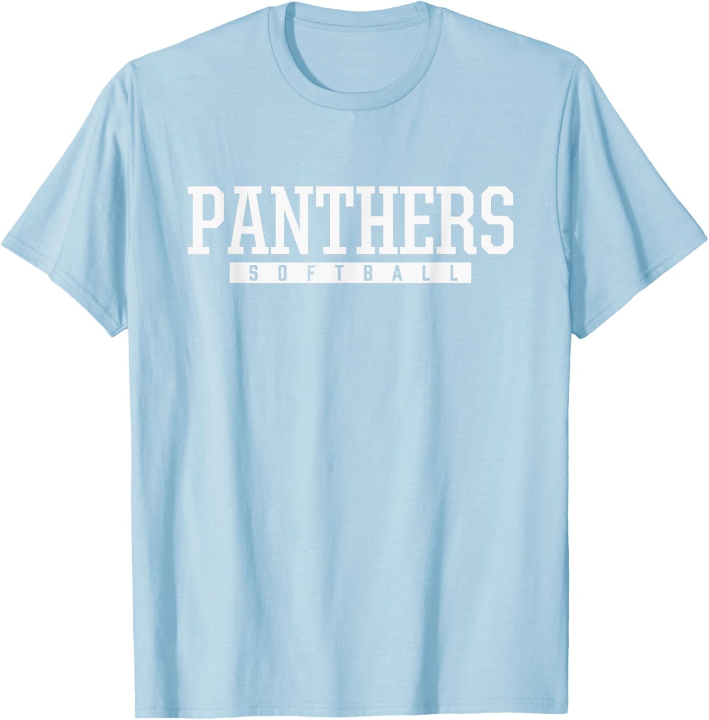 Piedmont Panthers Softball HS T-Shirt - T-Shirt | Light Blue