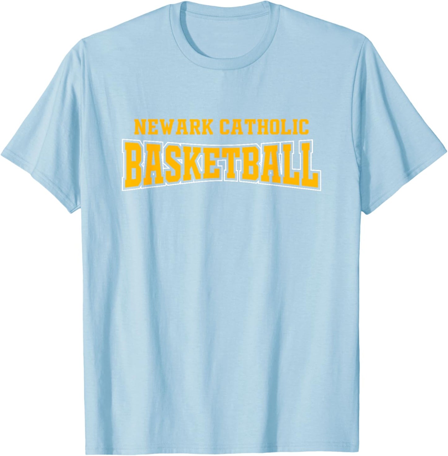 Newark Catholic High School Basketball Warp HS T-Shirt - T-Shirt | Light Blue