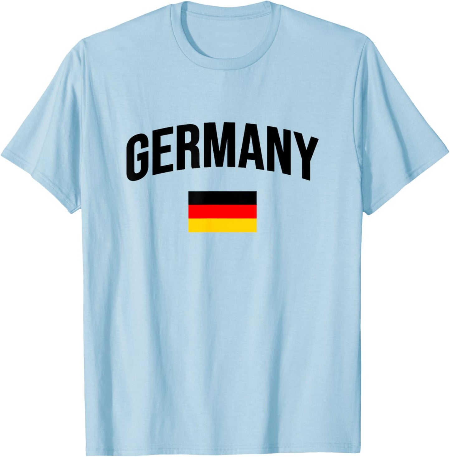 Germany - Throwback Design - Flag of Deutschland - Classic T-Shirt - T-Shirt | Light Blue