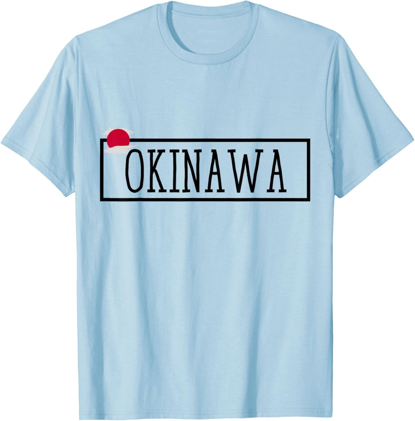 Okinawa Novelty City Japan Vacation Traveling Women Men T-Shirt - T-Shirt | Light Blue