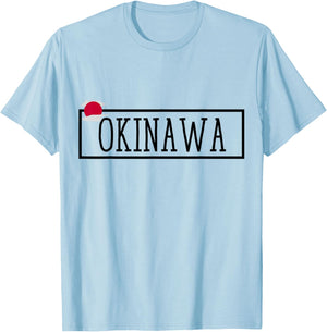 Okinawa Novelty City Japan Vacation Traveling Women Men T-Shirt - T-Shirt | Light Blue