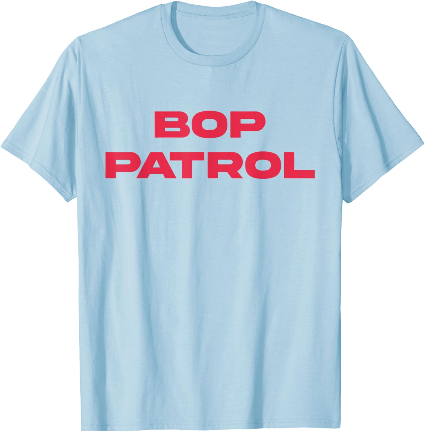 Bop Patrol T-Shirt - T-Shirt | Light Blue