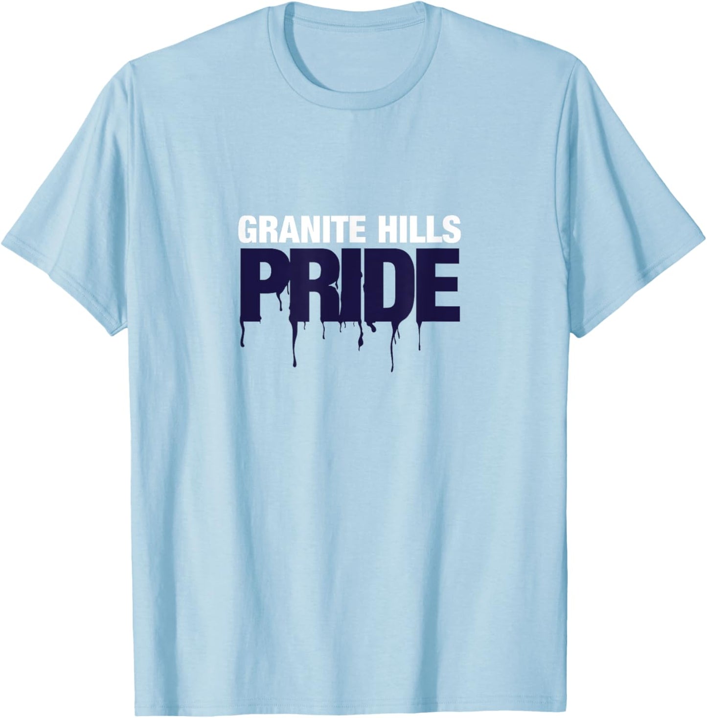 Granite Hills High School PRIDE T-Shirt - T-Shirt | Light Blue