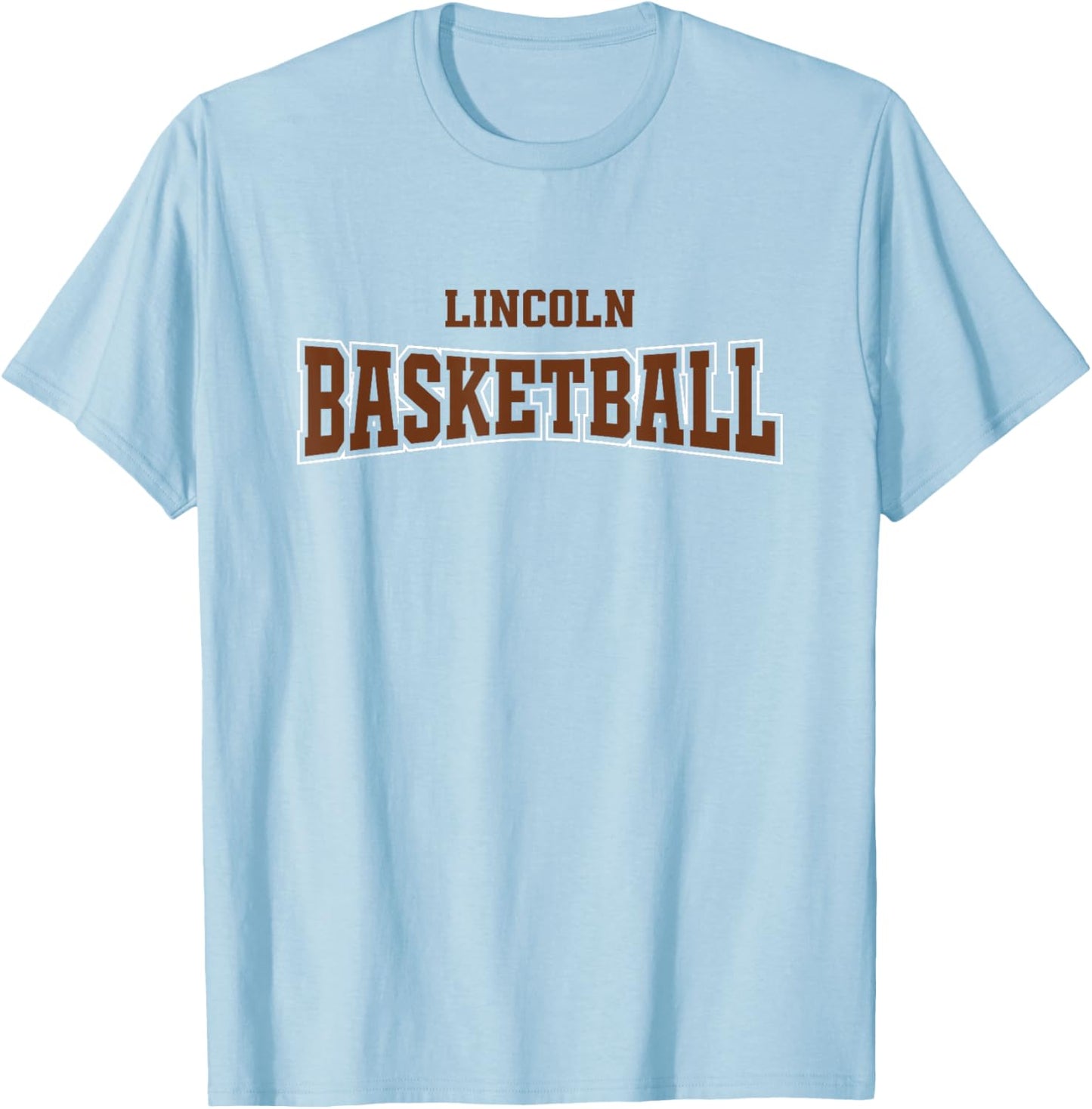 Lincoln High School Basketball Warp HS T-Shirt - T-Shirt | Light Blue