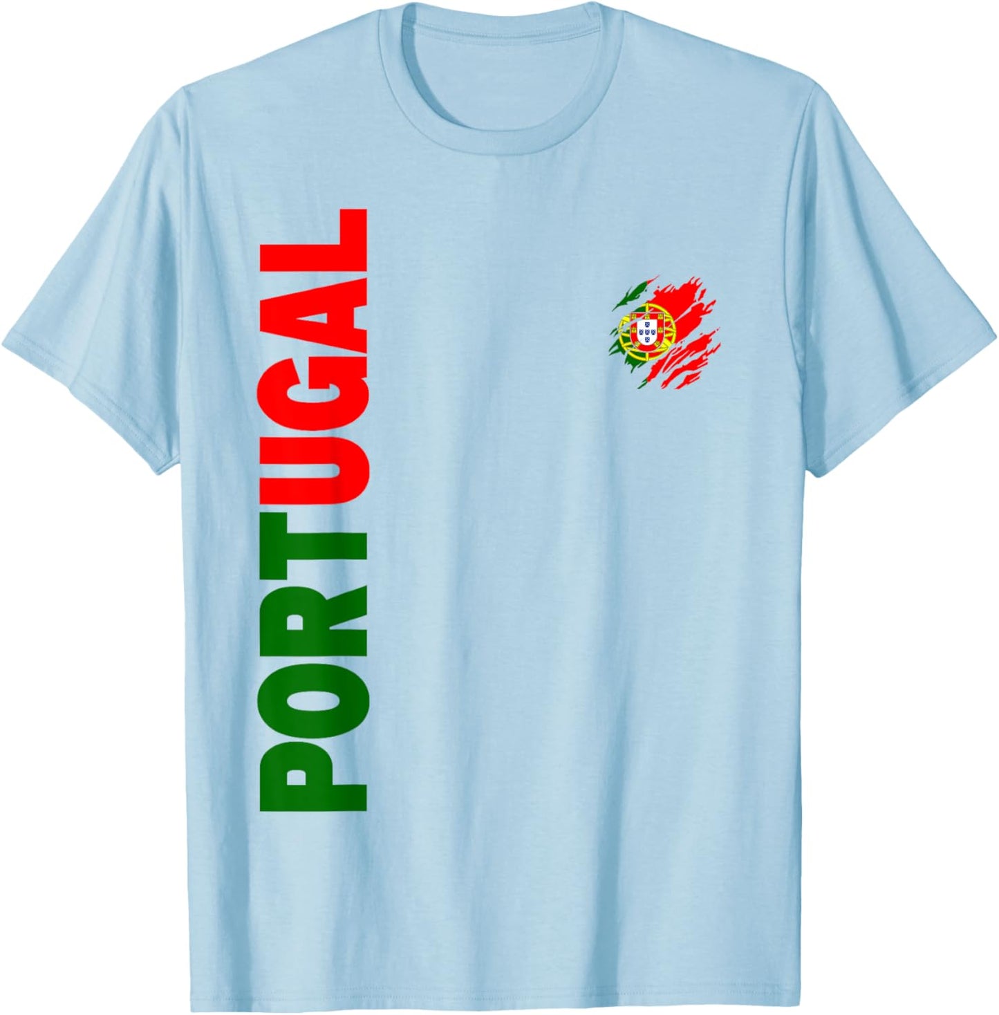 Portugal Fan T-Shirt - T-Shirt | Light Blue