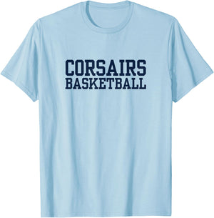 UMass Dartmouth Corsairs | Official NCAA Merch | AW.UMS0001 T-Shirt - T-Shirt | Light Blue