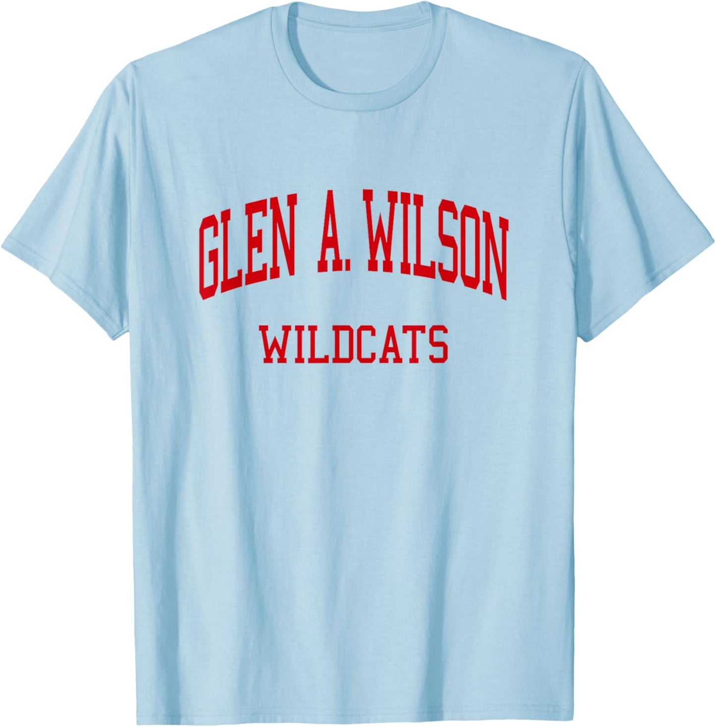 Glen A. Wilson High School HS Hacienda Heights CA Retro T-Shirt - T-Shirt | Light Blue