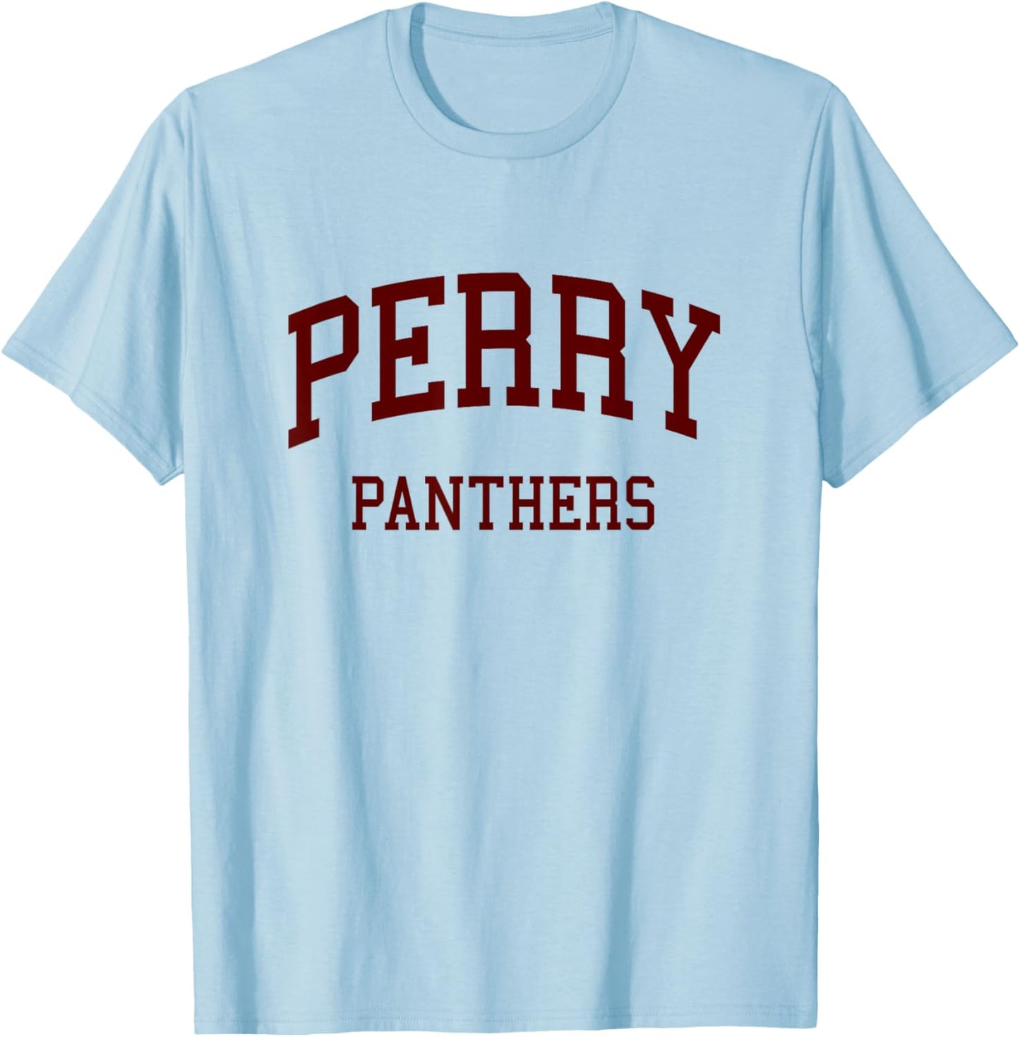 Perry High School HS Perry GA Retro T-Shirt - T-Shirt | Light Blue