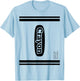 Crayon Powder Blue Group Costume T-Shirt - T-Shirt | Light Blue