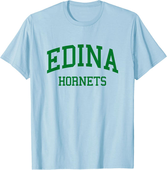 Edina High School HS Edina MN Retro T-Shirt - T-Shirt | Light Blue