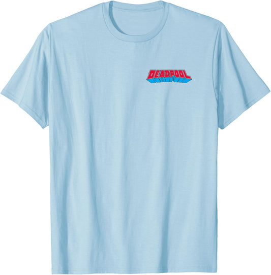 Deadpool - Talk To The Hand T-Shirt - T-Shirt | Light Blue