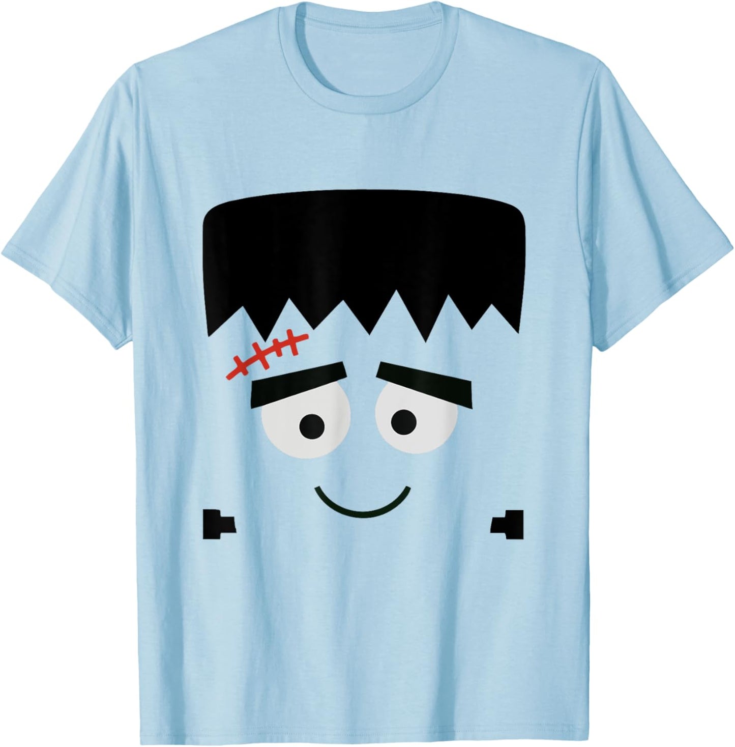 Frankenstein Little Monster Halloween Costume T-Shirt - T-Shirt | Light Blue