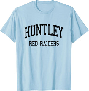 Huntley High School HS Huntley IL Retro T-Shirt - T-Shirt | Light Blue