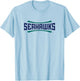 UNCW Seahawks Apparel Sports Fan T-Shirt - T-Shirt | Light Blue
