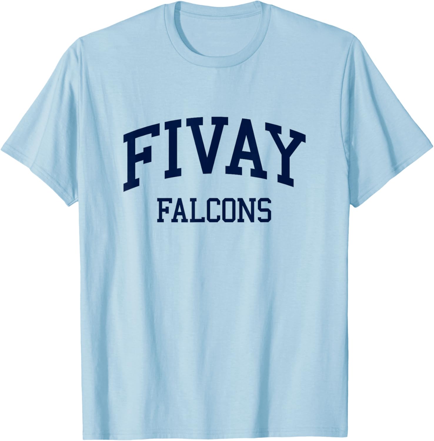 Fivay High School HS Hudson FL Retro T-Shirt - T-Shirt | Light Blue