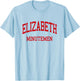 Elizabeth High School HS Elizabeth NJ Retro T-Shirt - T-Shirt | Light Blue
