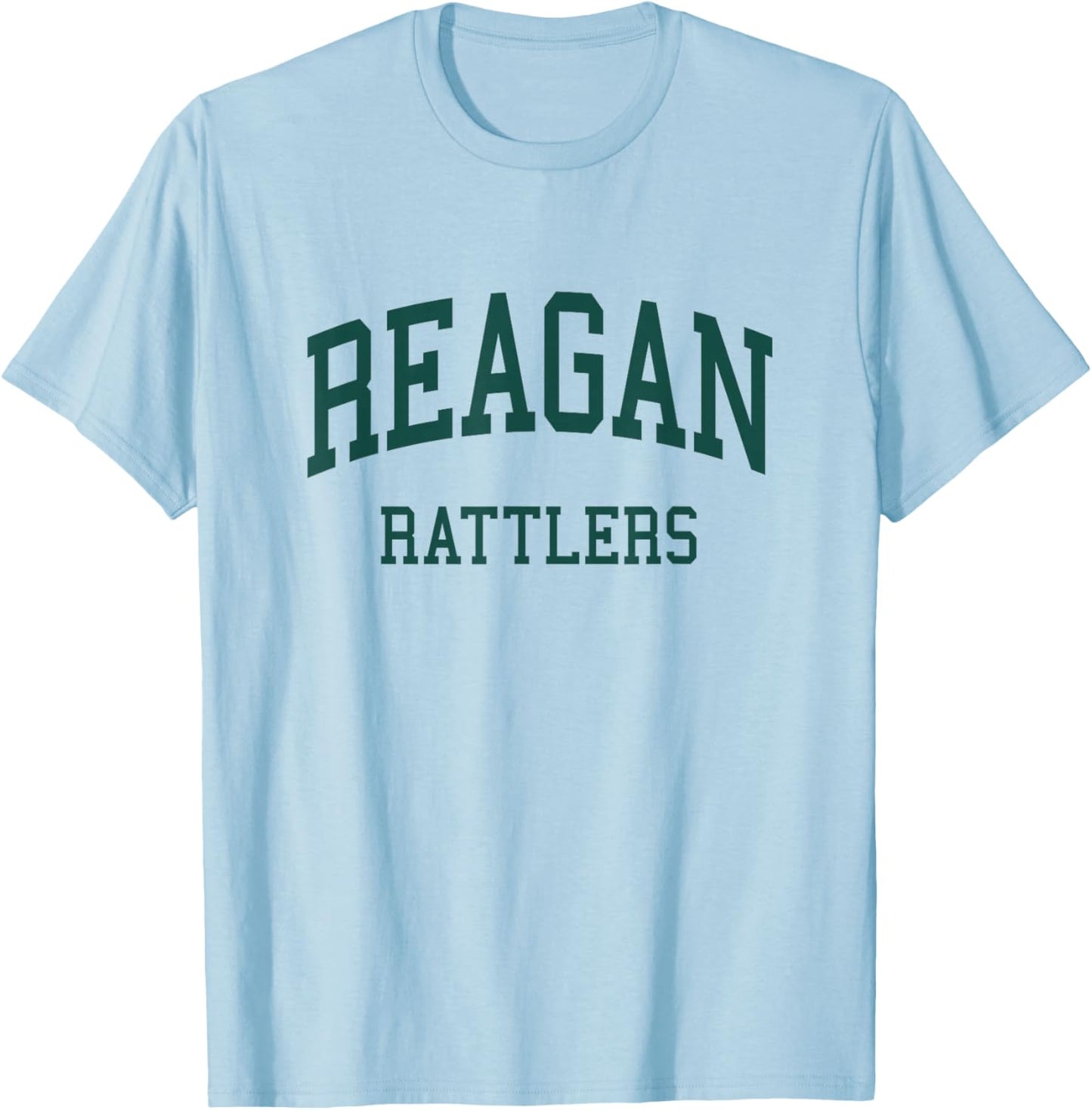 Reagan High School HS San Antonio TX Retro T-Shirt - T-Shirt | Light Blue