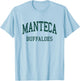 Manteca High School HS Manteca CA Retro T-Shirt - T-Shirt | Light Blue