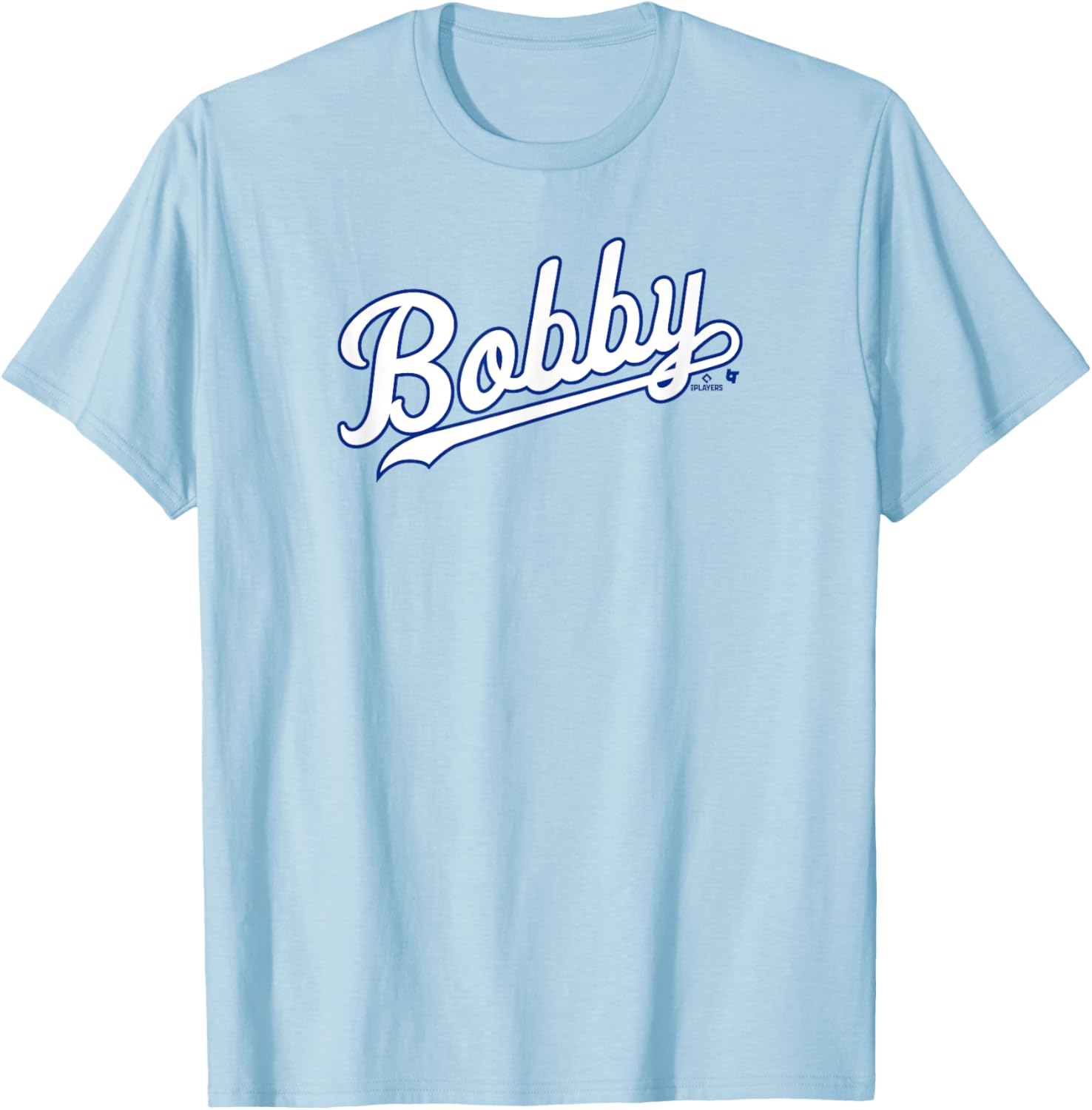 Bobby Witt Jr: 7 Front & Back Name Number Shirsey - KC T-Shirt - T-Shirt | Light Blue
