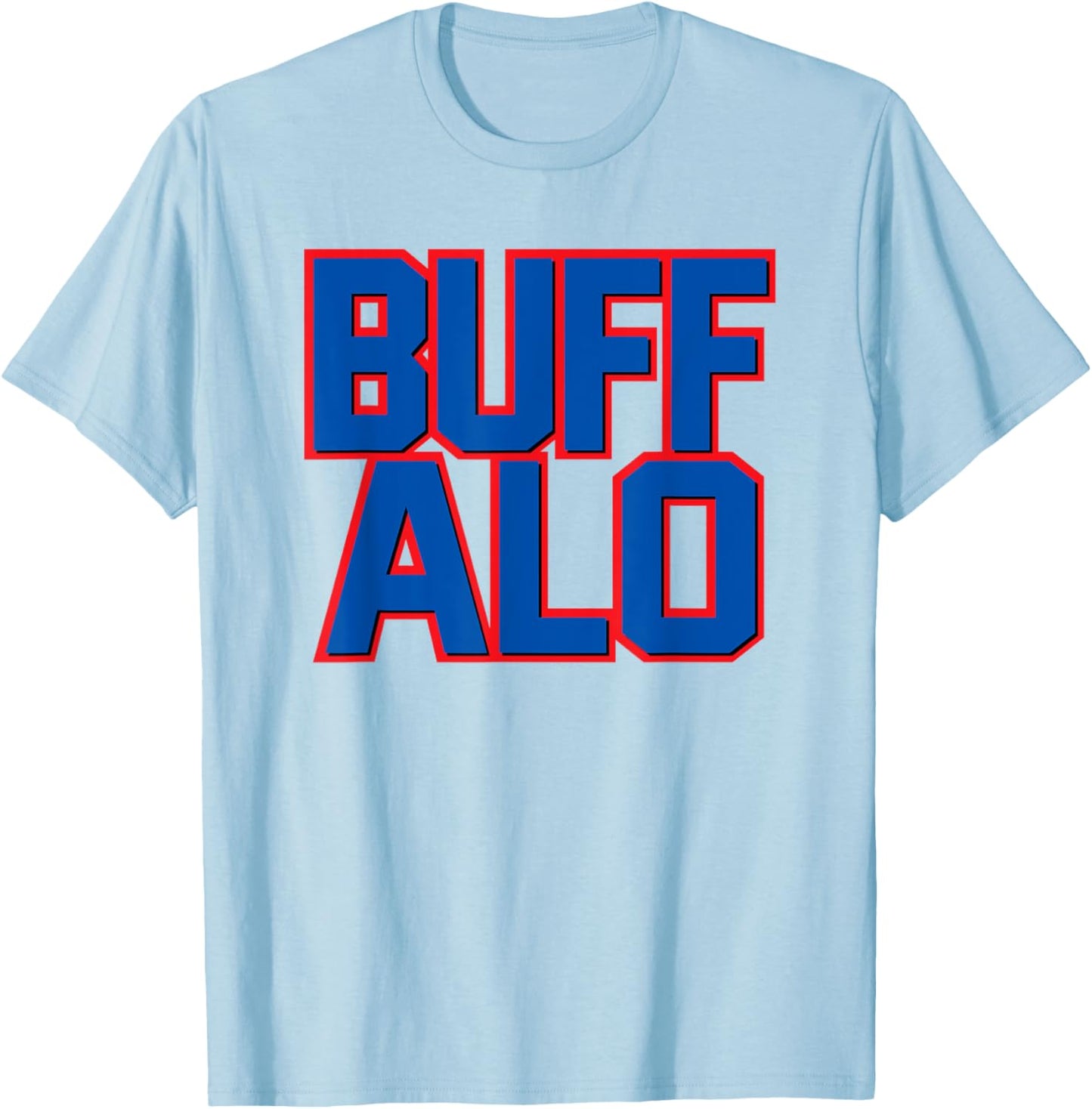 BUFFALO New York BUFF Bflo 716 city NY heritage love pride T-Shirt - T-Shirt | Light Blue