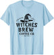 Witches Brew Vintage Coffee Halloween Coffee Costume T-Shirt - T-Shirt | Light Blue