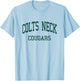 Colts Neck High School HS Colts Neck NJ Retro T-Shirt - T-Shirt | Light Blue