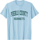Pueblo County High School HS Pueblo CO Retro T-Shirt - T-Shirt | Light Blue