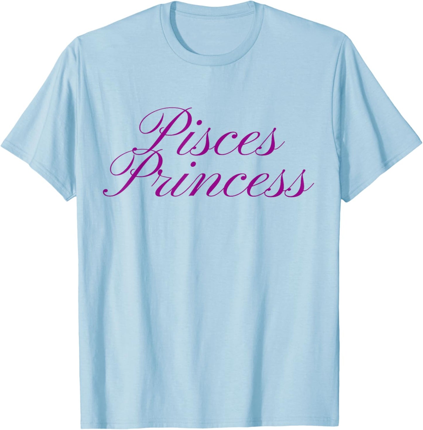 Pisces Princess T-Shirt - T-Shirt | Light Blue