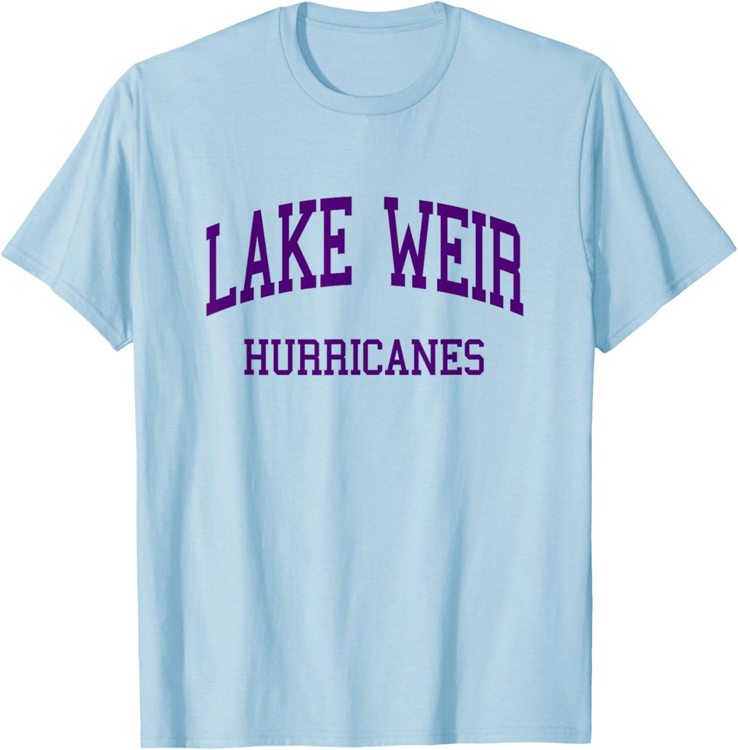 Lake Weir High School HS Ocala FL Retro T-Shirt - T-Shirt | Light Blue