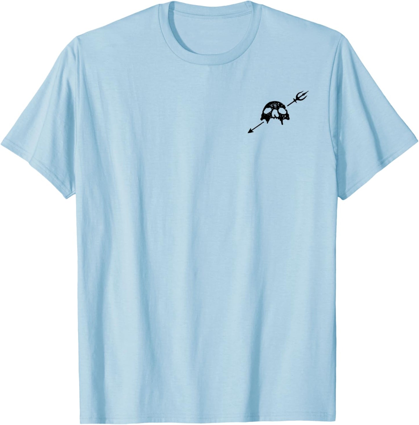 The Devil Whispered I'm Coming for You I Whispered 2 Sides T-Shirt - T-Shirt | Light Blue