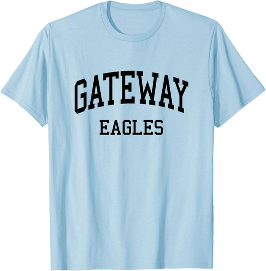 Gateway High School HS Fort Myers FL Retro T-Shirt - T-Shirt | Light Blue