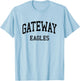 Gateway High School HS Fort Myers FL Retro T-Shirt - T-Shirt | Light Blue
