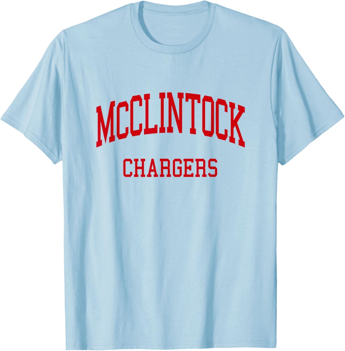 McClintock High School HS Tempe AZ Retro T-Shirt - T-Shirt | Light Blue
