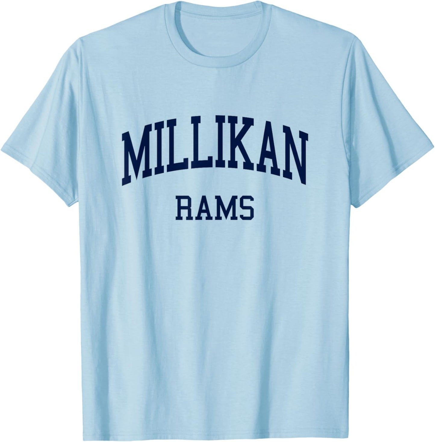 Millikan High School HS Long Beach CA Retro T-Shirt - T-Shirt | Light Blue