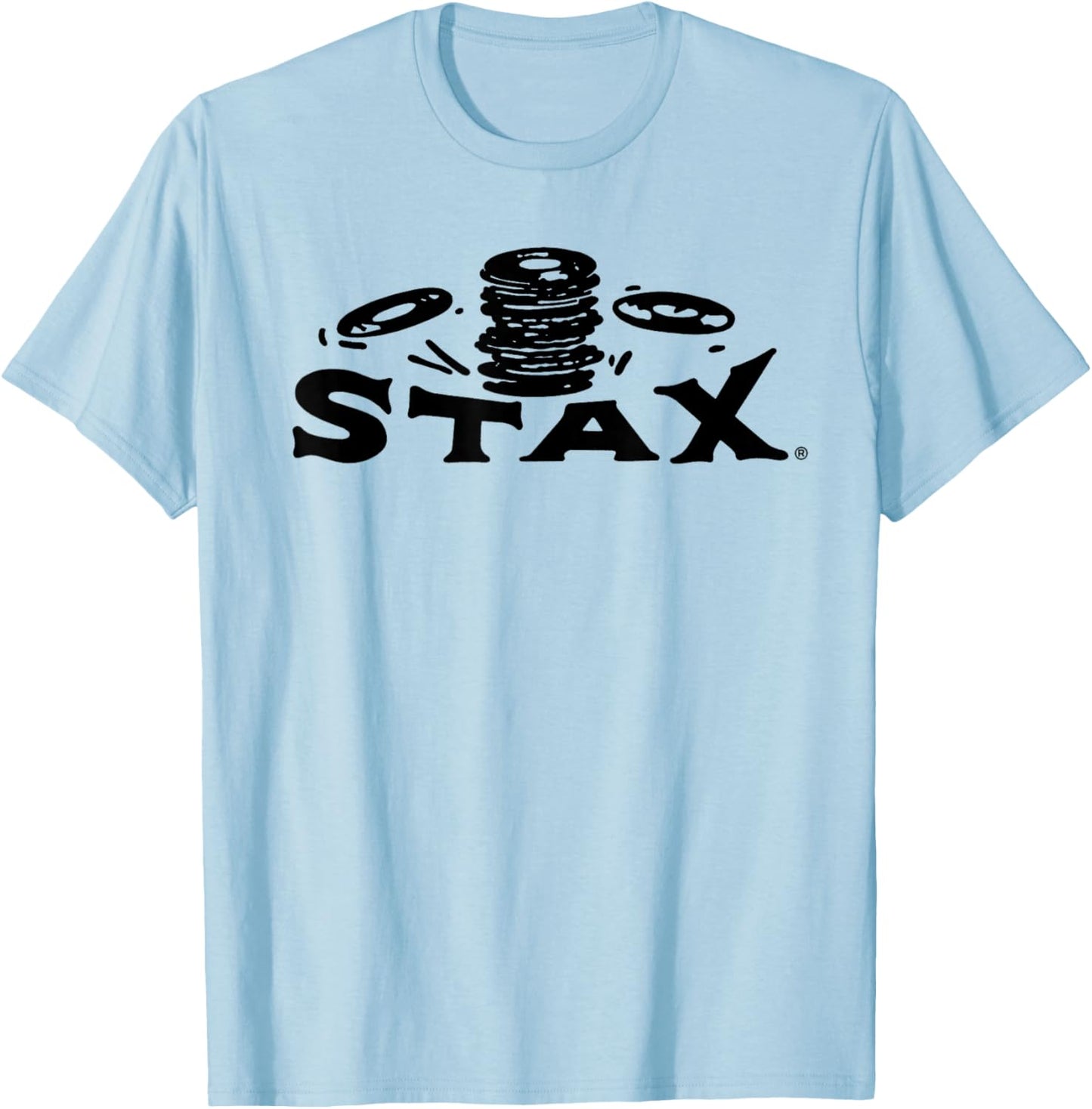 Falling Records Logo T-Shirt - T-Shirt | Light Blue