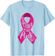 In October We Wear Pink Breast Cancer Awareness Month 2025 T-Shirt - T-Shirt | Light Blue