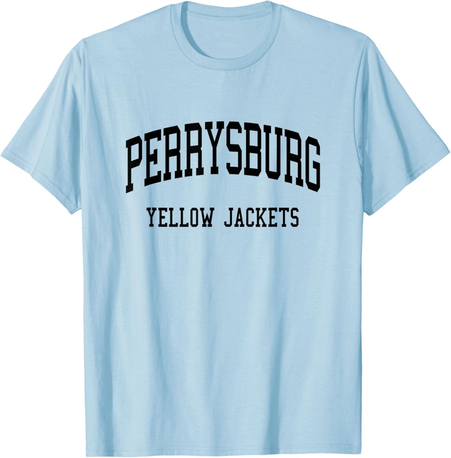 Perrysburg High School HS Perrysburg OH Retro T-Shirt - T-Shirt | Light Blue