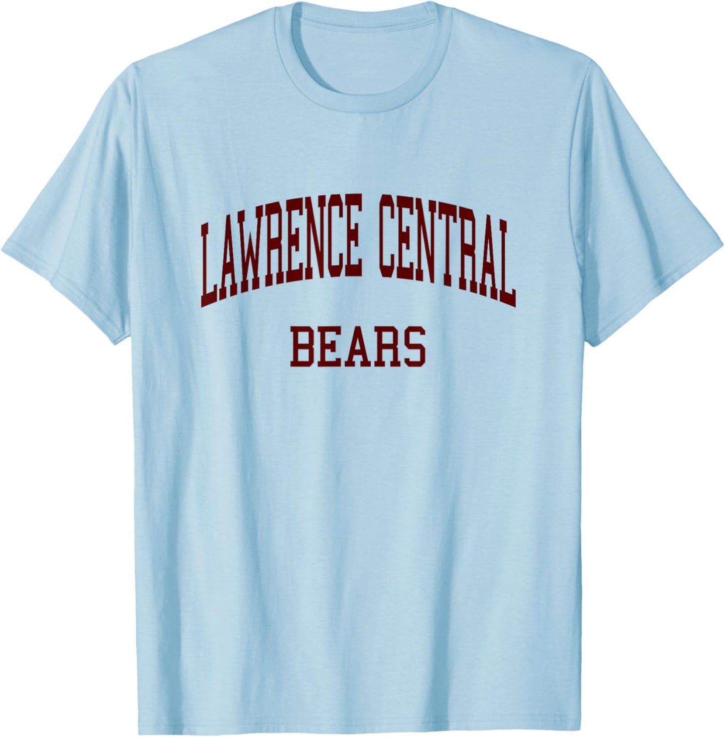Lawrence Central High School HS Indianapolis in Retro T-Shirt - T-Shirt | Light Blue