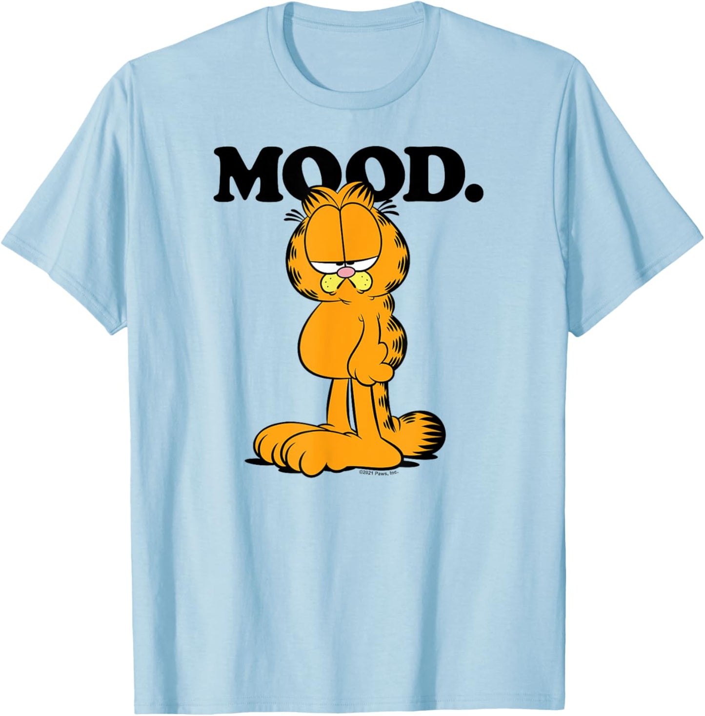 Garfield - Mood T-Shirt - T-Shirt | Light Blue