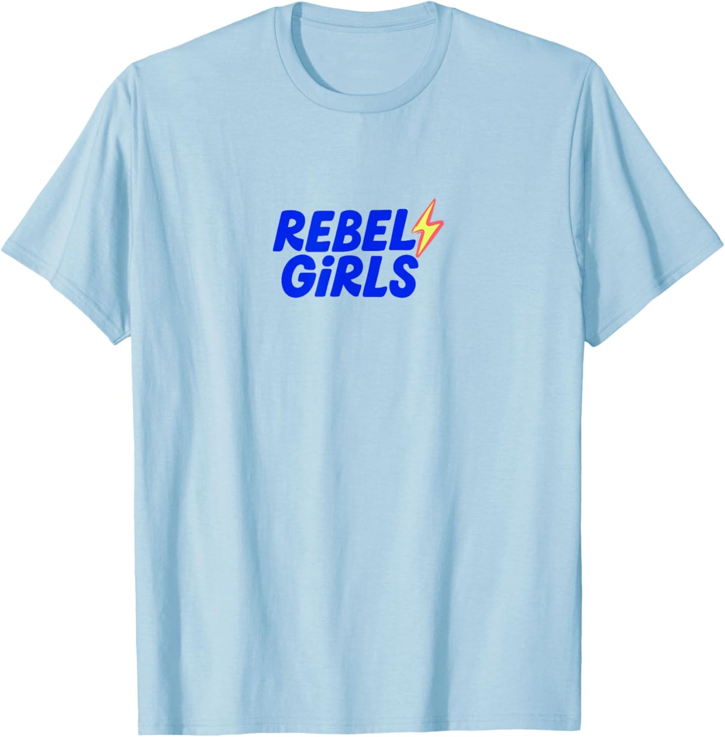 Rebel Girls Logo T-Shirt - T-Shirt | Light Blue
