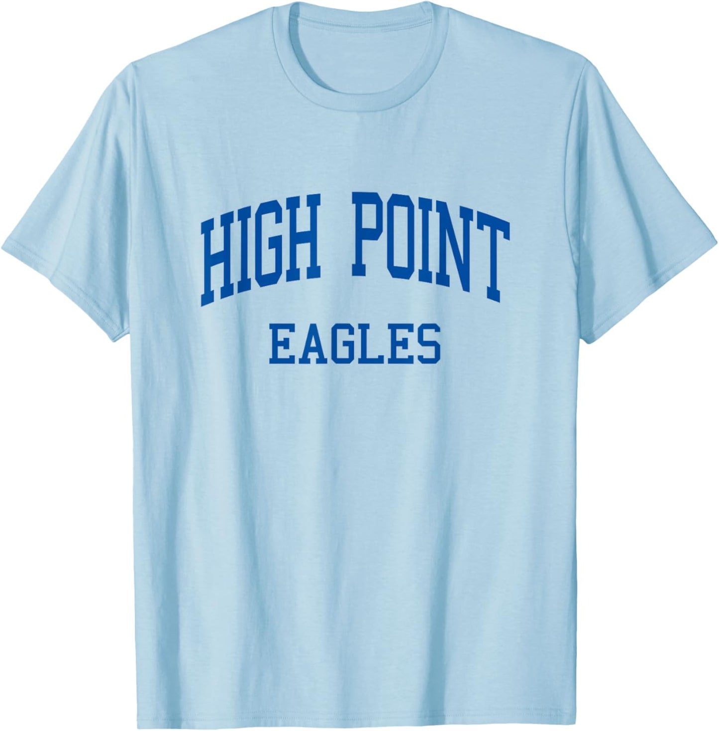 High Point High School HS Beltsville MD Retro T-Shirt - T-Shirt | Light Blue